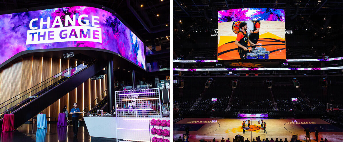 Insight Amplify event from the stadium