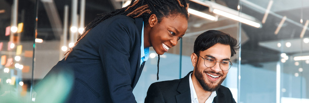 Stop the Busywork: How to Build a High-Performance Agentic Workplace Person working on a desktop