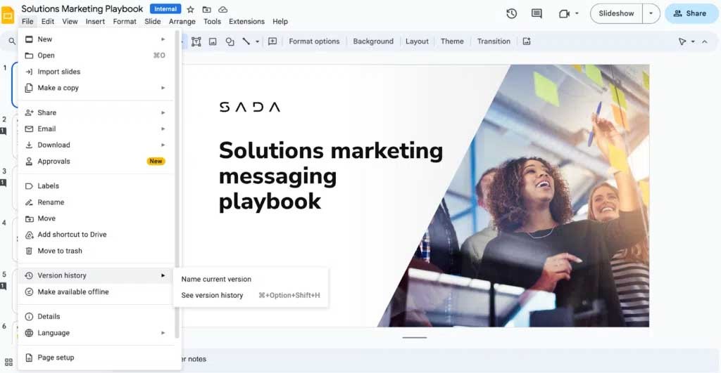 powerpoint vs slides