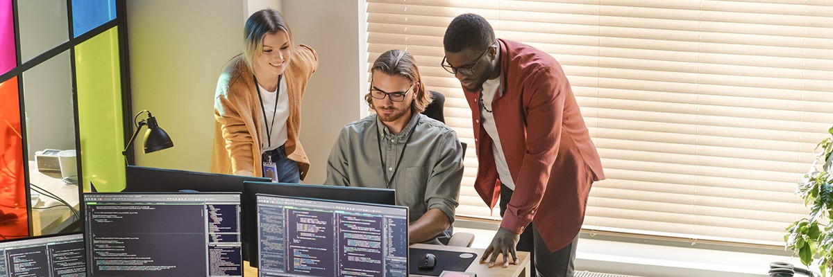 Why the Developer Gap Is Really a Prioritization Gap Developers collaborating