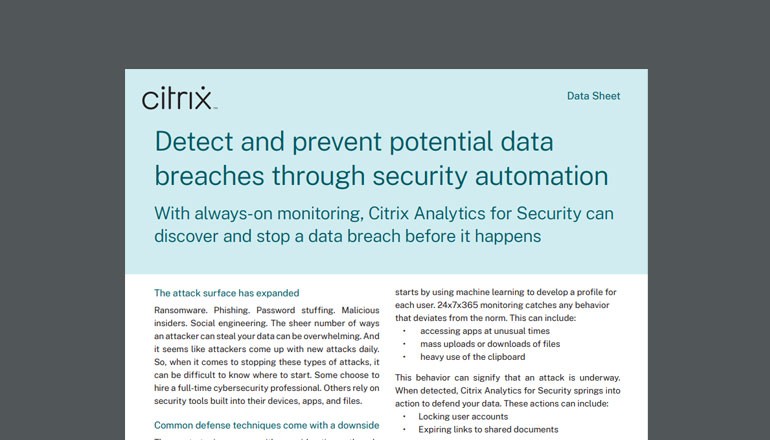 Citrix asset available to download below
