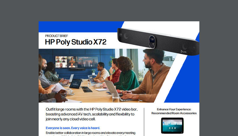 HP Poly Studio X72 Thumbnail of asset available to download below