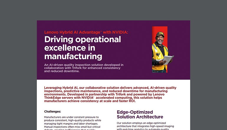 Driving Operational Excellence in Manufacturing Thumbnail of asset available to download below