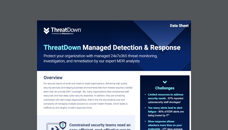ThreatDown Managed Detection & Response thumbnail