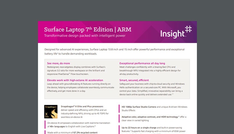 Surface Laptop 7th Edition: Specs Thumbnail of asset available to download below