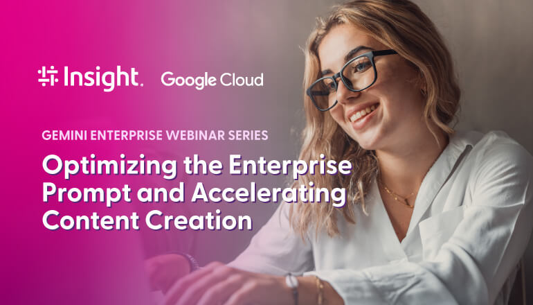 Optimizing the Enterprise Prompt and Accelerating Content Creation webinar thumb