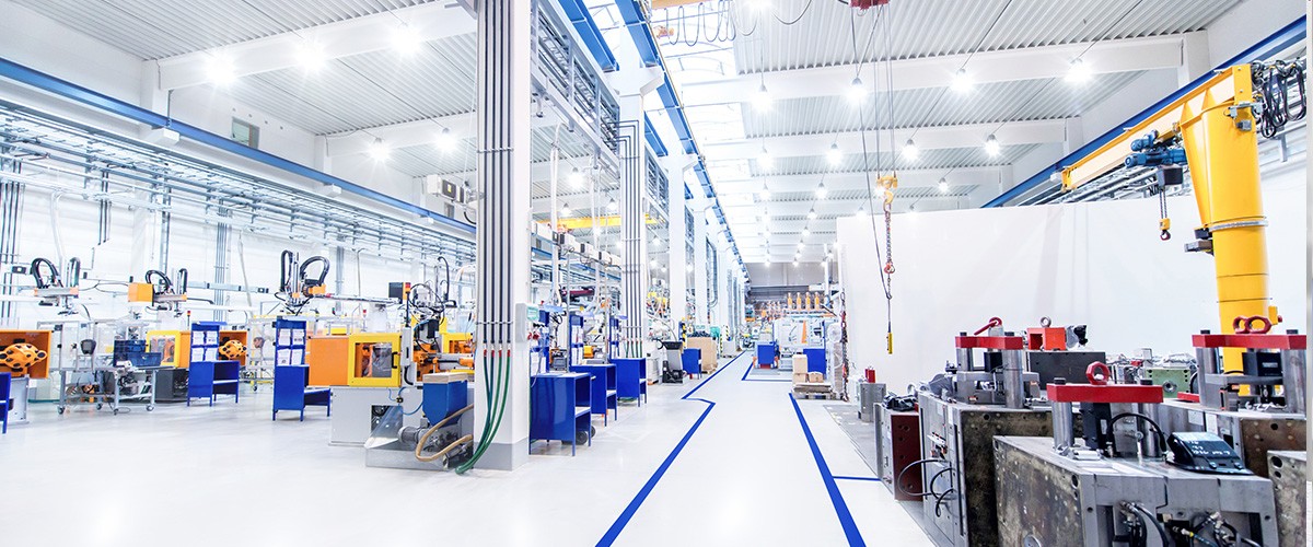 Factory production area