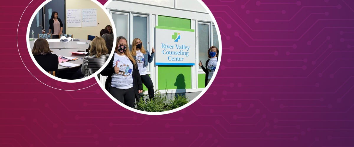 Tech From the Heart: A Tech Refresh Can Touch a Community Graphic of Insight teammates Tech From the Heart