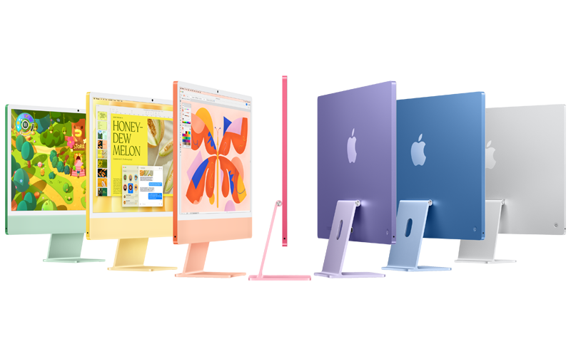 Apple iMac side view