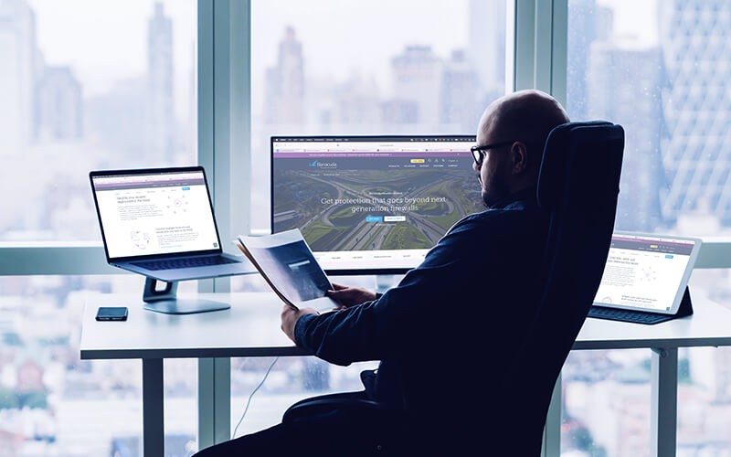 Man working at the office