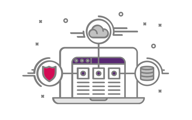 Digital icon graphic