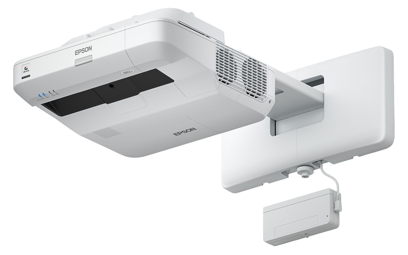 Epson interactive projectors integrate with SMART boards and interactive whiteboards for improved collaboration Epson BrightLink Pro product