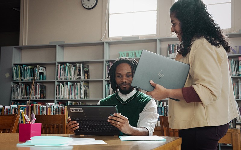 Higher education Chromebook device
