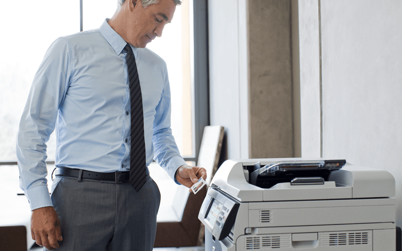 HP printer secure device 