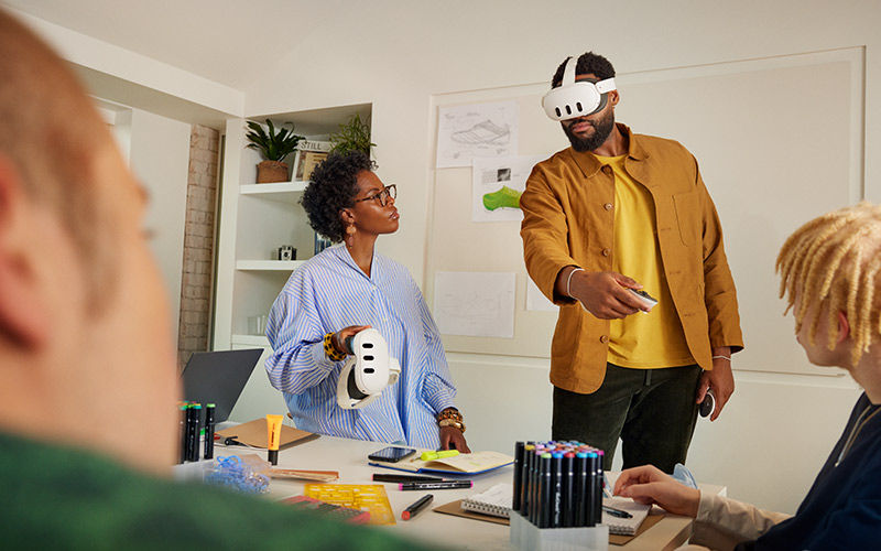 Meta Quest 3S device