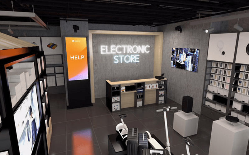 Commercial store view