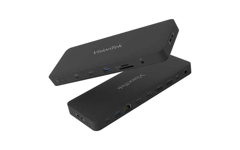 VisionTek docking stations facilitate a modern, flexible work environment. VisionTek docking station