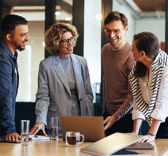 Collaborating in modern office